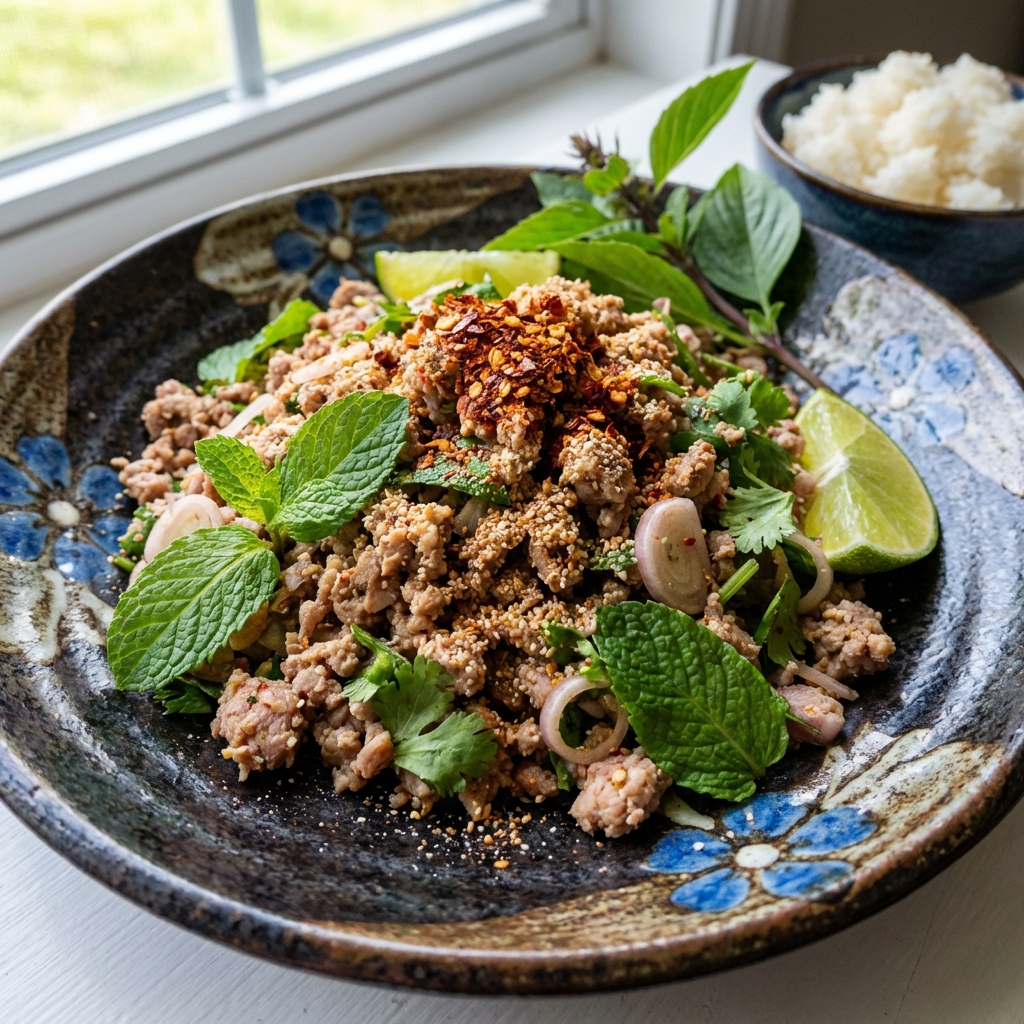 ลาบเป็ดอุบล แม่ฮ่องสอน