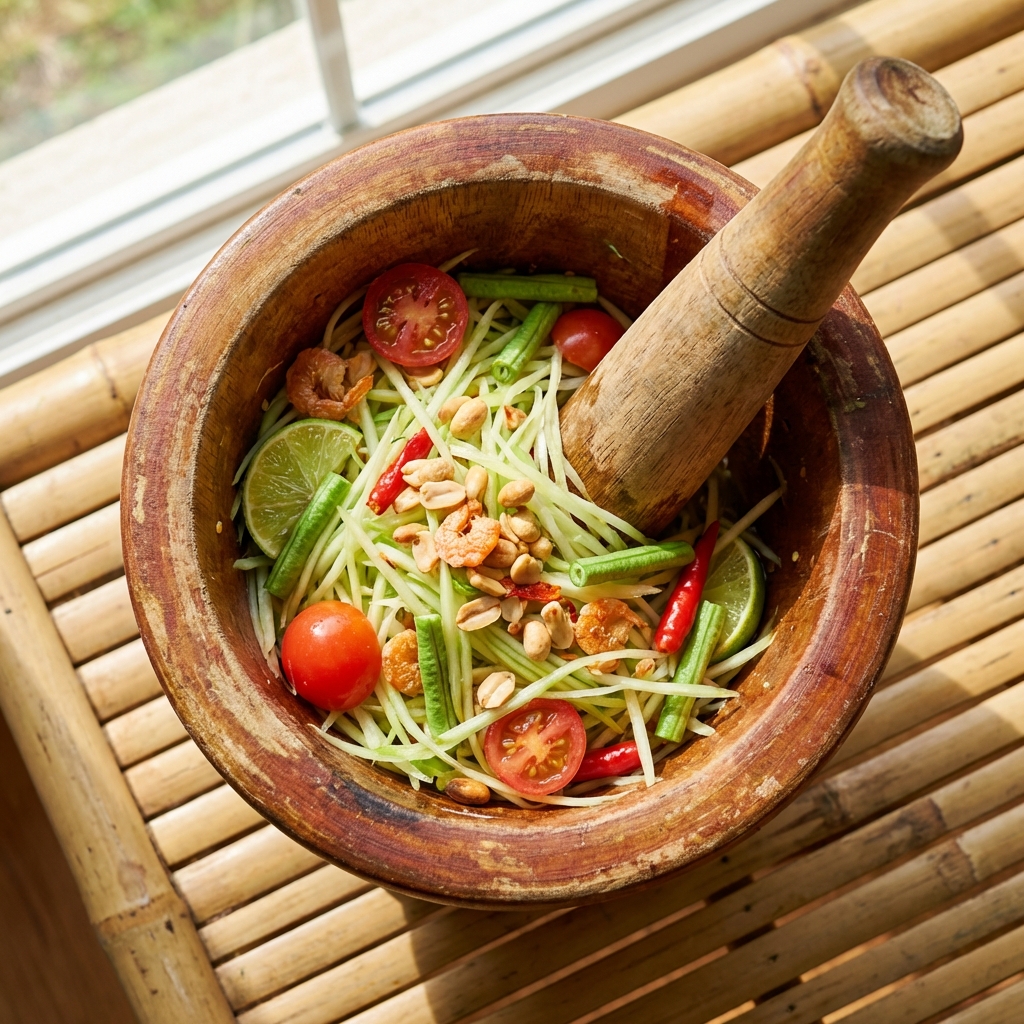 ส้มตำไทย แม่ฮ่องสอน